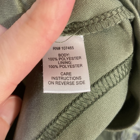 BUA//BUA size S boho beautiful green tunic length tank - Picture 4 of 6